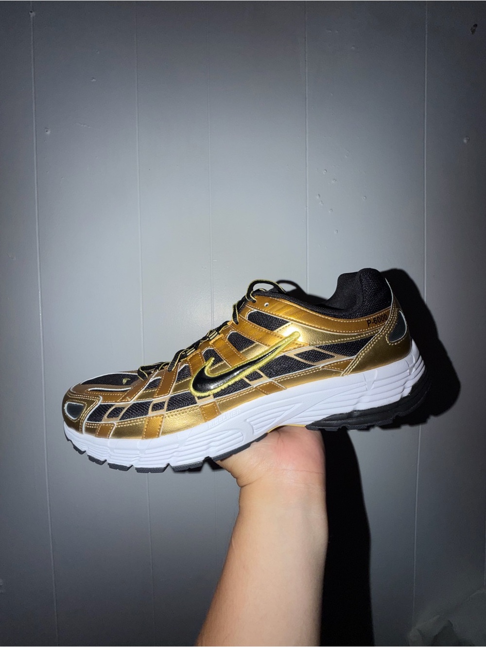 Men Nike P6000 “Infinite Gold” Sneakers Size 14